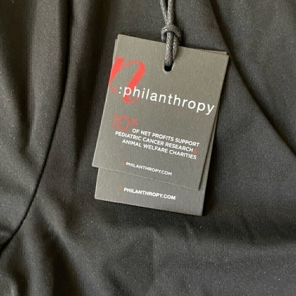 N:Philanthropy Roxbury Black Cutout Long Sleeve Crop Top XS - Picture 9 of 11